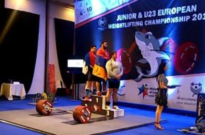 Симон Мартиросян – чемпион Европы по тяжелой атлетике!