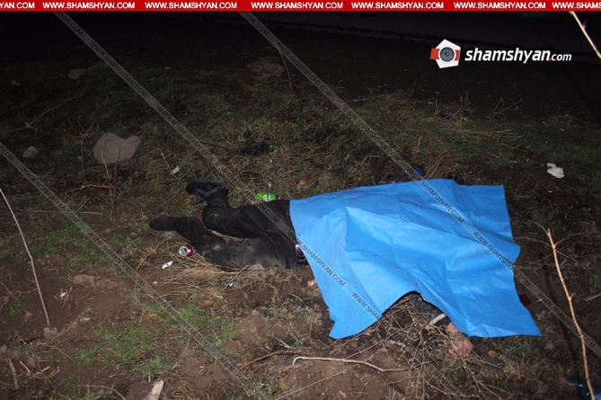 Водитель сбил насмерть мужчину в Армении