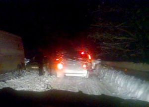 В Армении из-за сильного снегопада затруднен проезд по большей части дорог