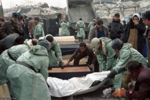 В Армении вспоминают жертв Спитакского землетрясения