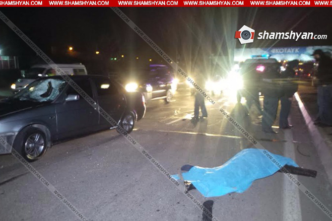 Мужчина погиб под колесами автомобиля близ одной из автостанций в Ереване