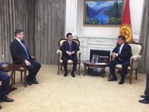 Вице-спикер парламента Армении обсудил с премьер-министром Киргизии вопросы по избирательным процессам
