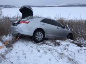 Автомобиль Савченко слетел с дороги в Одесской области