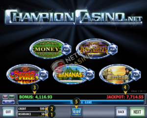 Казино Чемпион играть бесплатно