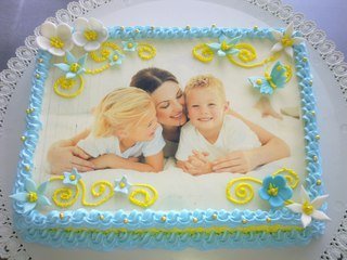 Как делаются съедобные картинки на торт