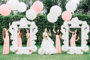 Оформление фотозоны на свадьбу в Киеве