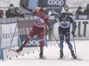 Большунов назвал причину столкновения с Мяки на этапе КМ в Финляндии