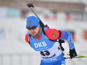 Логинов выиграл индивидуальную гонку на этапе Кубка мира по биатлону