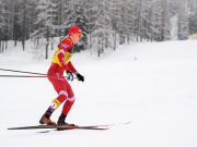 Лыжник Большунов выиграл гонку преследования на «Тур де Ски»