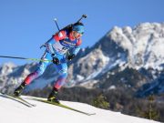 Биатлонистам запретили размещать флаг России в соцсетях