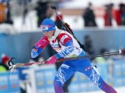 Миронова заняла пятое место в гонке на ЧМ по биатлону