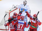 Сборная РФ победила финнов в матче Шведских хоккейных игр