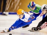 Россиянин Елистратов занял третье место в гонке на 1,5 километра на ЧМ по шорт-треку