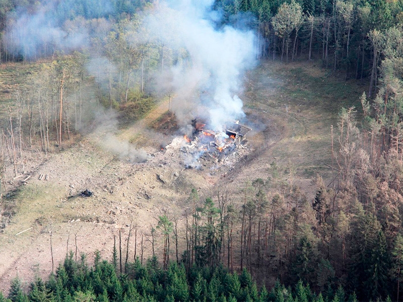 Президент Чехии: расследуются две версии взрыва в Врбетице