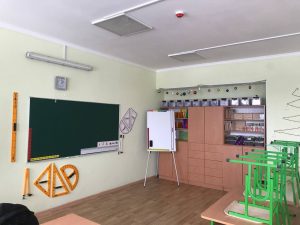 Мебель, стенды и учебное оборудование для школьного кабинета математики