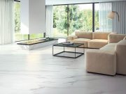 Керамогранит «под белый мрамор» в интерьере: все за и против