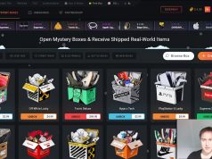 Открытие  Mystery Box online: обзор сервиса CrazyBox.net