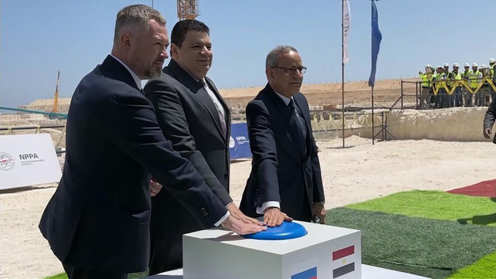 Росатом приступил к строительству третьего энергоблока АЭС в Египте