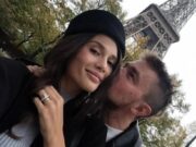 Актер Александр Петров устроил романтическое свидание жене на фоне Эйфелевой башни