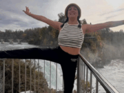 Анна Нетребко продемонстрировала свою стройную фигуру во время прогулки в Швейцарии