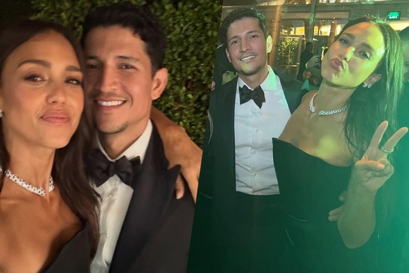 Джессика Альба появилась на публике с актером, который моложе нее на 11 лет