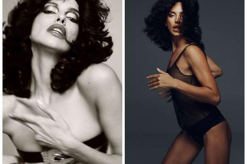 Ирина Шейк в дерзкой ретро-сессии: почти обнаженная и свежая как никогда